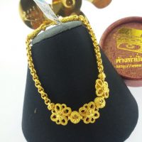 สร้อยข้อมือ ซีดีเลสดอกไม้ปะคำ