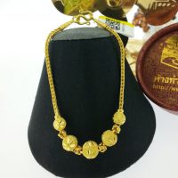 สร้อยข้อมือ สี่เสาตันเลสปะคำจิกเพชร