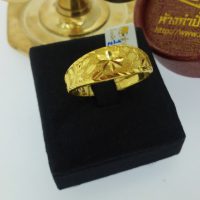 แหวน โปร่งเวอร์ตัดลายจิกเพชรรอบวง