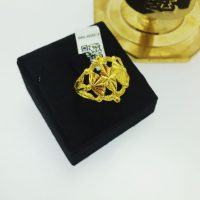 แหวน ฉลุใบไม้แฟนซี