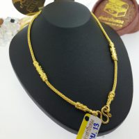 สร้อยคอ สี่เสาคั่นป้องลายไทย