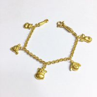 สร้อยข้อมือ1บาท ลายwinnythepool
