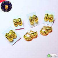 ต่างหูห่วงสปริง ทอง 90  น้ำหนัก  กรัม